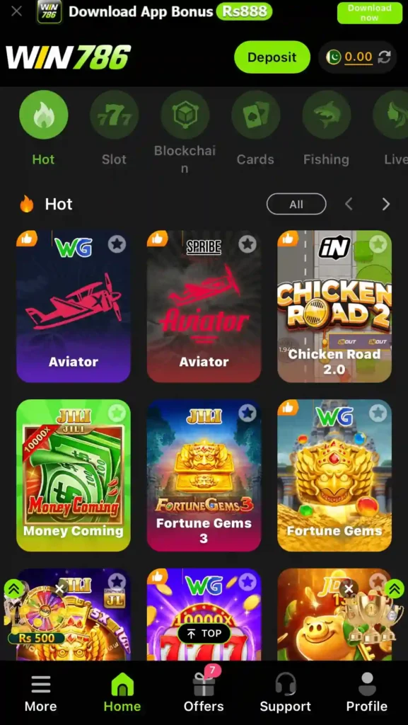WIN 786 Game