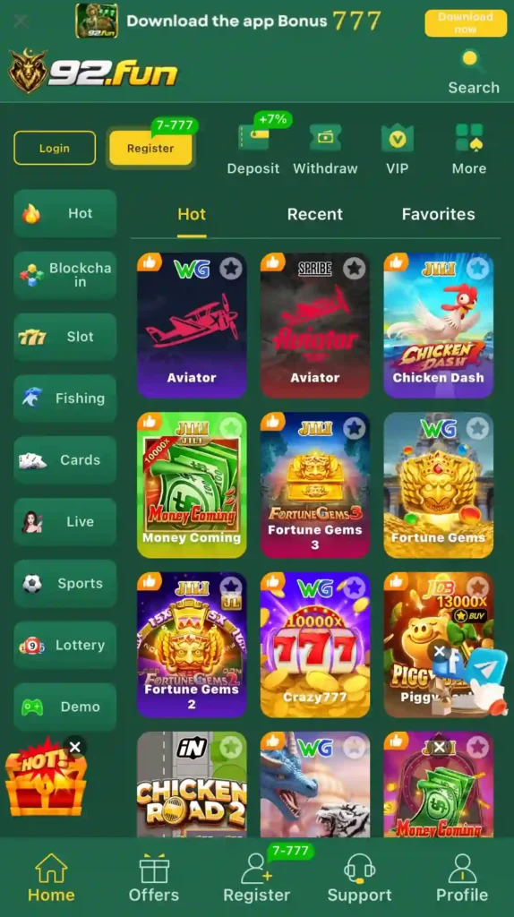 92Fun Game